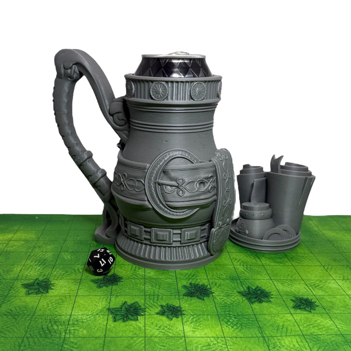 Merchant Mythic Mug, PLA Dungeons and Dragons DnD Miniatures D&D Mini Rolling Gift Can Holder Thief