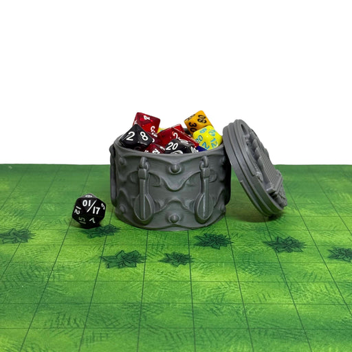 Bard Mythic Dice Box, PLA Dungeons and Dragons DnD Miniatures D&D Mini Rolling Gift Can Holder