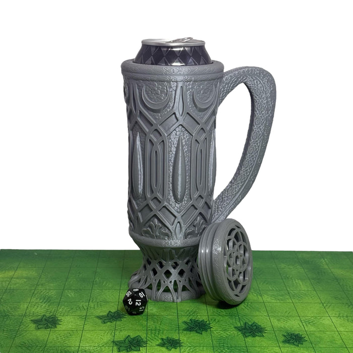 Elf Mythic Mug, PLA Dungeons and Dragons DnD Miniatures D&D Mini Rolling Gift Can Holder