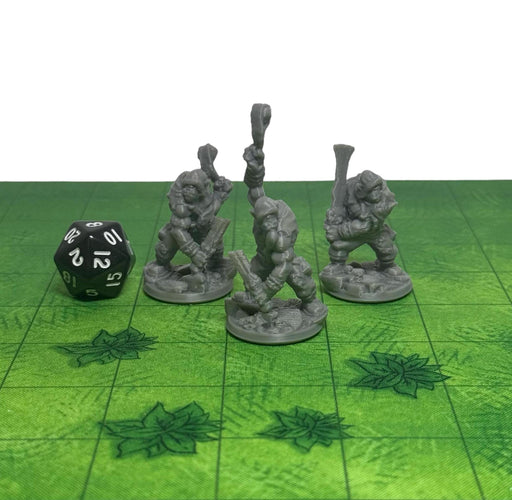 Orc Warboys (Set of 3), PLA Dungeons and Dragons DnD Miniatures D&D Mini 32mm Lot