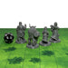 Tavern Crew Patrons (Set of 4), PLA Dungeons and Dragons DnD Miniatures D&D Mini 32mm Lot