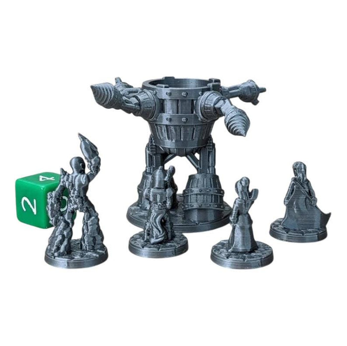 Townsfolke Gnomewerx (Set of 5), PLA Dungeons and Dragons DnD Miniatures D&D Mini 32mm Lot