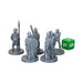 Skeleton Warriors (Set of 5), PLA Dungeons and Dragons DnD Miniatures D&D Mini 32mm Lot