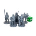 Skeleton Warriors (Set of 5), PLA Dungeons and Dragons DnD Miniatures D&D Mini 32mm Lot