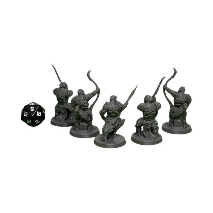 Hobgoblins (Set of 5), PLA Dungeons and Dragons DnD Miniatures D&D Mini 32mm Lot