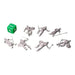 Fallen Warriors (Set of 7), PLA Dungeons and Dragons DnD Miniatures D&D Mini 32mm Lot