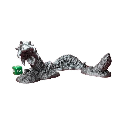 Giant Sand Worm, Cyberpunk Warhammer Starfinder Sci Fi Miniature Mini 32mm