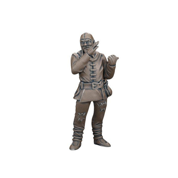 Mob Villager, 12k Resin Dungeons and Dragons DnD Miniatures D&D Mini 32mm Lot
