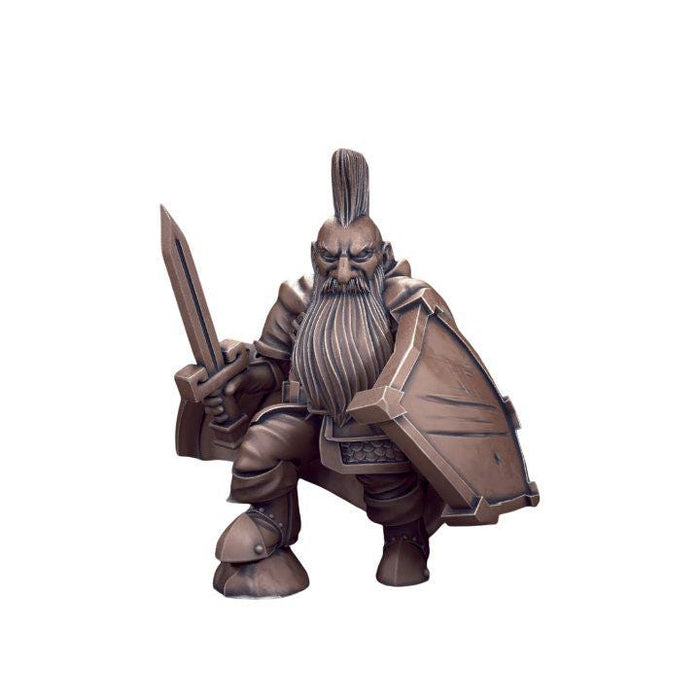 Dwarf Male, 12k Resin Dungeons and Dragons DnD Miniatures D&D Mini 32mm Lot