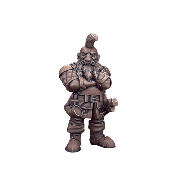 Dwarf Male, 12k Resin Dungeons and Dragons DnD Miniatures D&D Mini 32mm Lot
