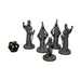 Alien Council Diplomats (Set of 5), Cyberpunk Warhammer Starfinder Sci Fi Miniature Mini 32mm