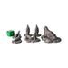 Arctic Animals (Set of 6), PLA Dungeons and Dragons DnD Miniatures D&D Mini 32mm Lot