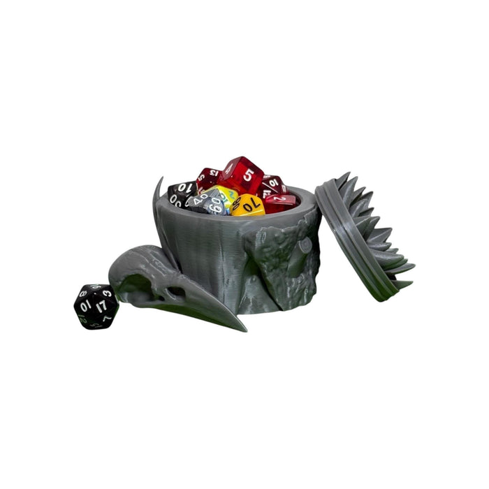Druid Mythic Dice Box, PLA Dungeons and Dragons DnD Miniatures D&D Mini Rolling Gift Can Holder