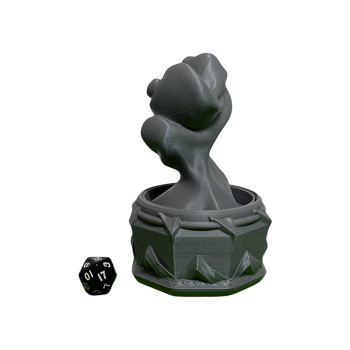Sorcerer Mythic Dice Box, PLA Dungeons and Dragons DnD Miniatures D&D Mini Rolling Gift Can Holder
