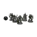 Orc Tribe (Set of 4), PLA Dungeons and Dragons DnD Miniatures D&D Mini 32mm Lot