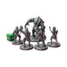 Alien Hive Mutants (Set of 5), Cyberpunk Warhammer Starfinder Sci Fi Miniature Mini