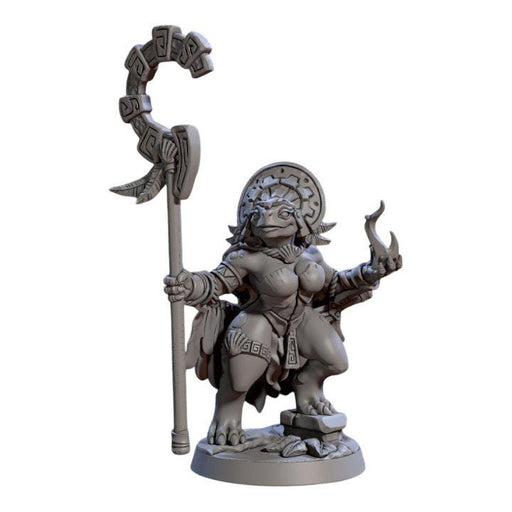 Yatl Turtlekin Pinup Turtlekin, 12k Resin Dungeons and Dragons Miniatures DnD D&D Mini 32mm Lot