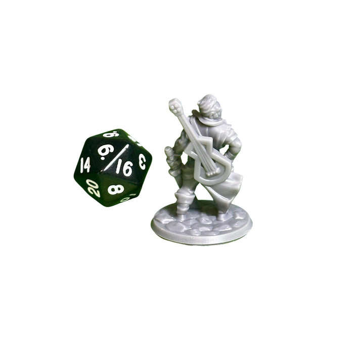 Bard Male 02, 12k Resin Dungeons and Dragons Miniatures DnD D&D Mini 32mm Lot