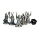 Cultists (Set of 5), 12k Resin Dungeons and Dragons Miniatures DnD D&D Mini 32mm Lot