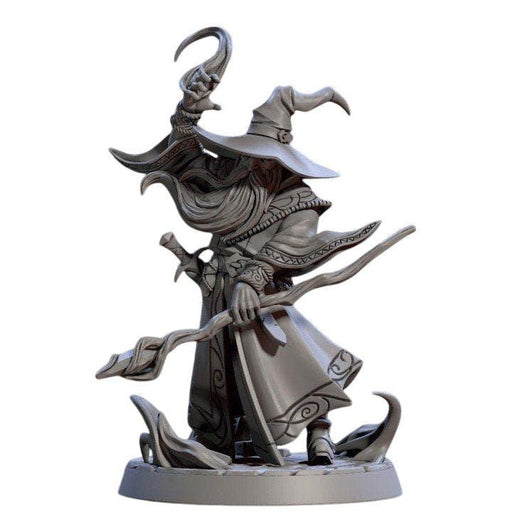 Cornelius Greathat Wizard, 12k Resin Dungeons and Dragons Miniatures DnD D&D Mini 32mm Lot