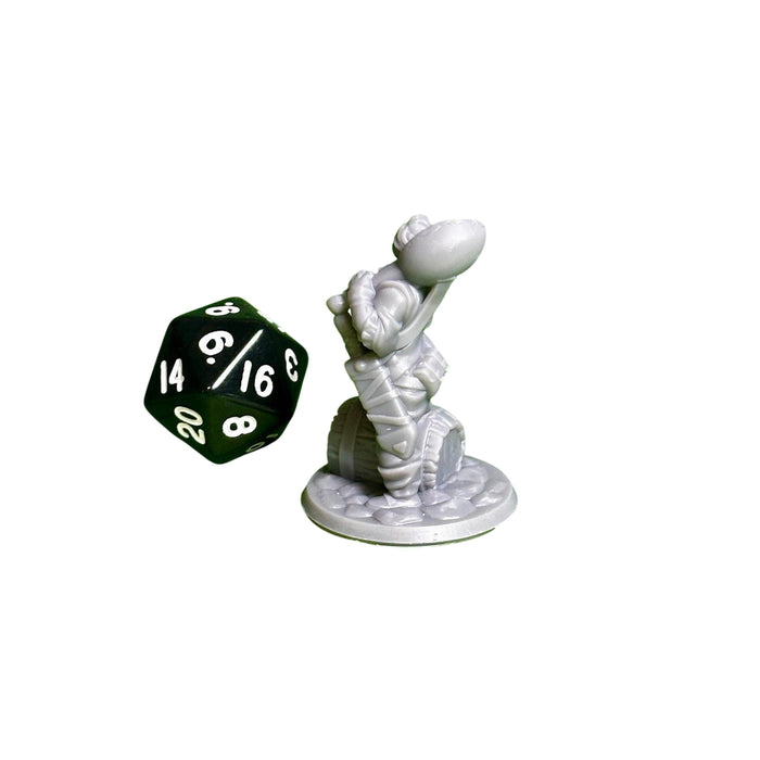 Bard Male 01, 12k Resin Dungeons and Dragons Miniatures DnD D&D Mini 32mm Lot