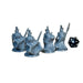 Dragon Knights (Set of 4), 12k Resin Dungeons and Dragons Miniatures DnD D&D Mini 32mm Lot