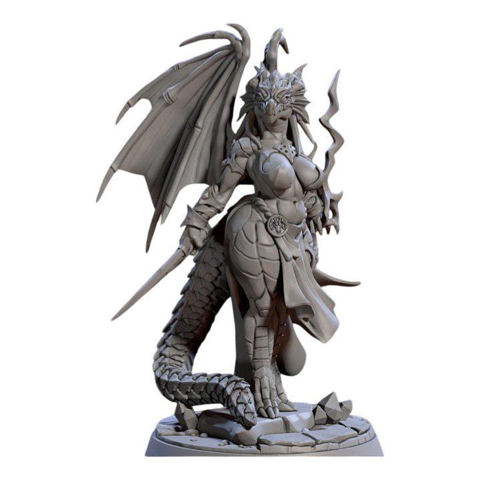 Draconian Onixia Pinup, 12k Resin Dungeons and Dragons Miniatures DnD D&D Mini 32mm Lot