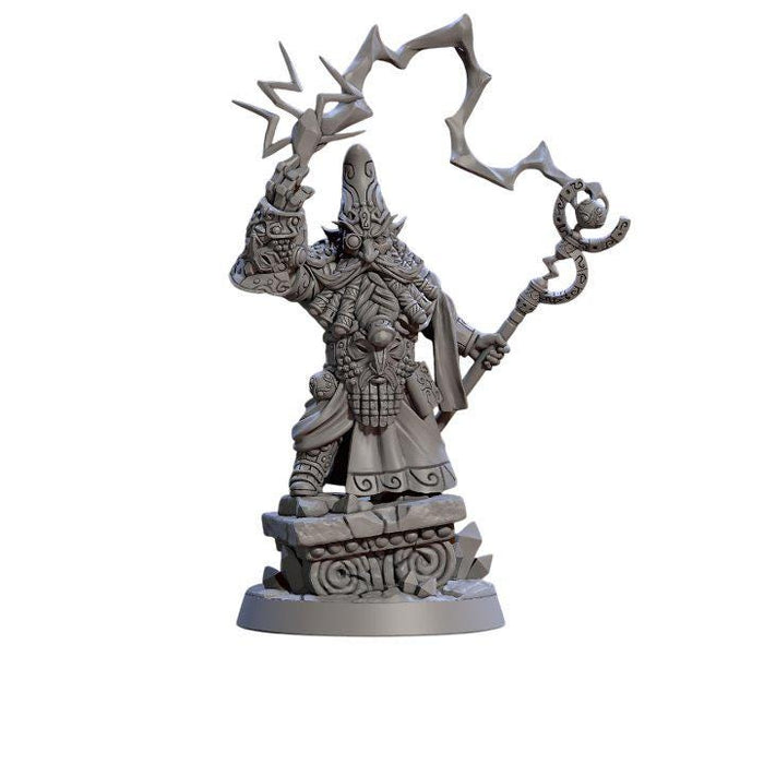 Golemmar Gnome Gilgamesh, 12k Resin Dungeons and Dragons DnD Miniatures D&D Mini 32mm Lot