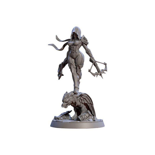 Requiem Demon Hunter Janet Pinup, 12k Resin Dungeons and Dragons DnD Miniatures D&D Mini 32mm Lot