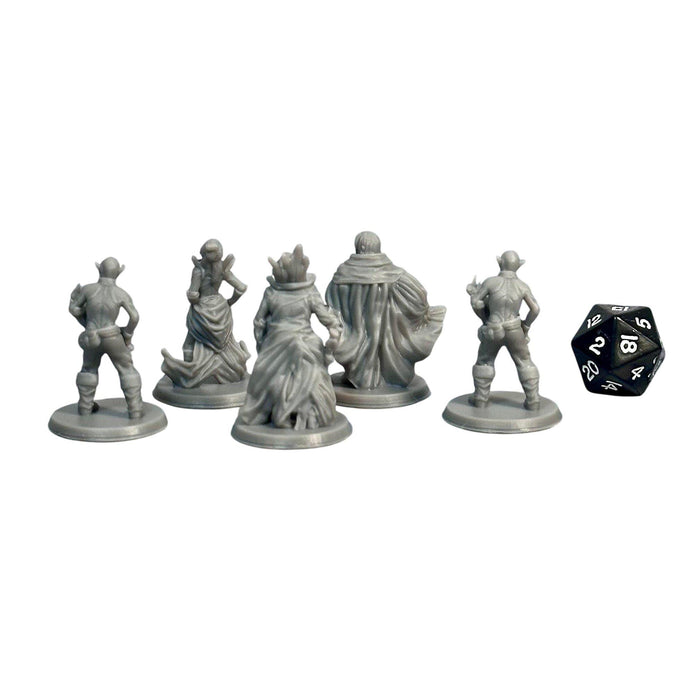 Vampires (Set of 5), 12k Resin Dungeons and Dragons Miniatures DnD D&D Mini 32mm Lot
