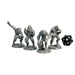 Werewolf Pack (Set of 4), 12k Resin Dungeons and Dragons Miniatures DnD D&D Mini 32mm Lot
