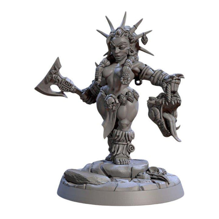 Thyra Blood Priestess, 12k Resin Dungeons and Dragons Miniatures DnD D&D Mini 32mm Lot