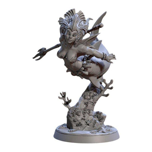 Tryphosa Mother of the Sharks Jurakin, 12k Resin Dungeons and Dragons Miniatures DnD D&D Mini 32mm Lot