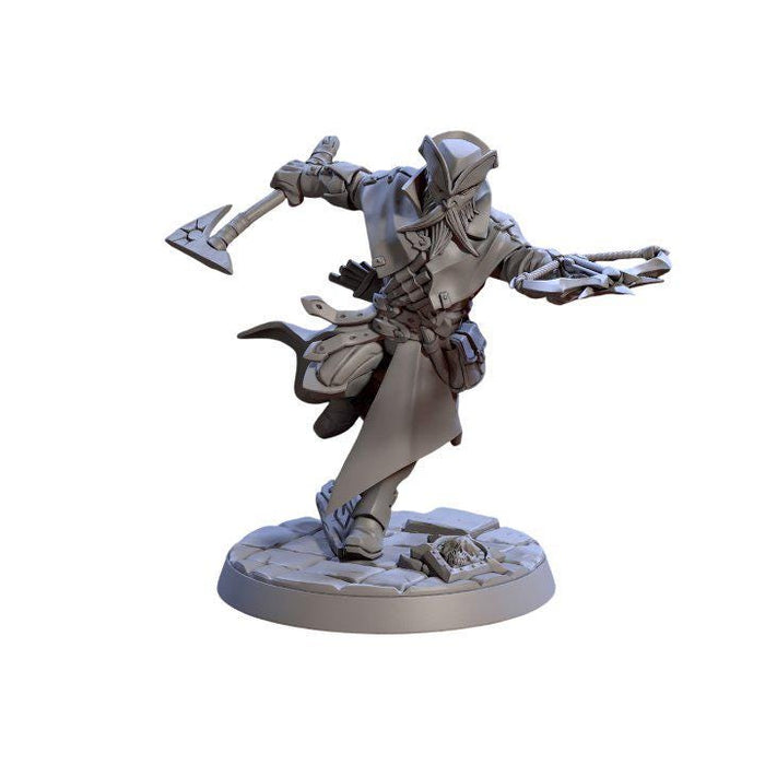 Requiem Demon Hunter, 12k Resin Dungeons and Dragons DnD Miniatures D&D Mini 32mm Lot