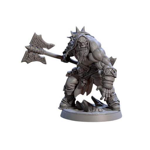 Blackcrag Mountain Orc A, 12k Resin Dungeons and Dragons Miniatures DnD D&D Mini 32mm Lot