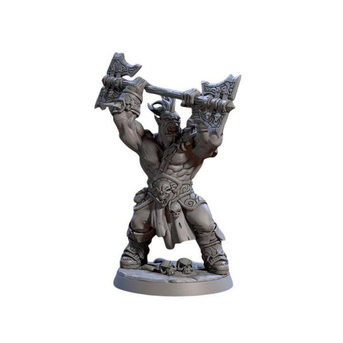 Blackcrag Mountain Orc C, 12k Resin Dungeons and Dragons Miniatures DnD D&D Mini 32mm Lot