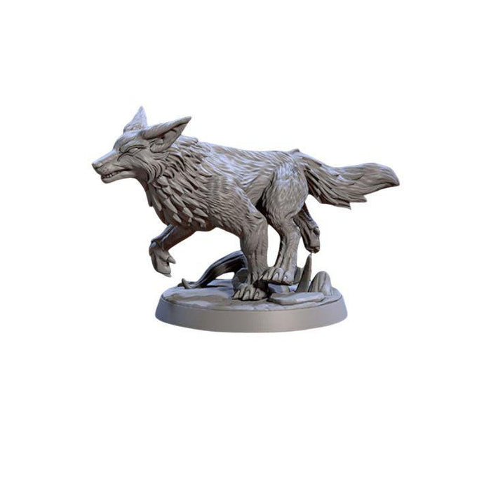 Lurikeen Mystic Fox, 12k Resin Dungeons and Dragons DnD Miniatures D&D Mini 32mm Lot