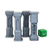 Stone Pillars, Dungeons and Dragons DnD Scatter Terrain Mini 32mm Lot