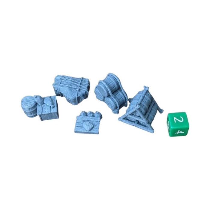 Cargo, Dungeons and Dragons DnD Scatter Terrain Mini 32mm Lot