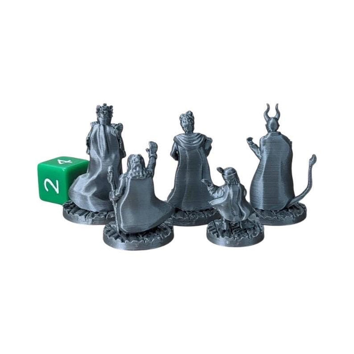 Townsfolke The Free Folke Set 2 (Set of 5), PLA Dungeons and Dragons DnD Miniatures D&D Mini 32mm Lot