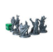 Crimson Troupe (Set of 5), PLA Dungeons and Dragons DnD Miniatures D&D Mini 32mm Lot