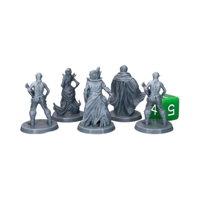 Vampires (Set of 5), PLA Dungeons and Dragons DnD Miniatures D&D Mini 32mm Lot