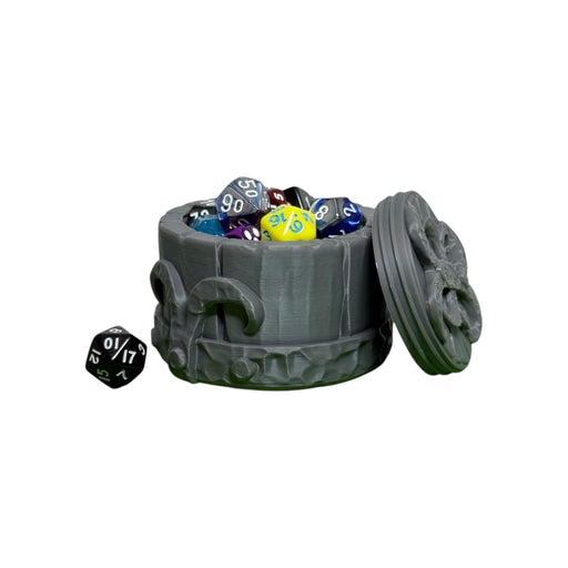 Dragon Skull Mythic Dice Box, PLA Dungeons and Dragons DnD Miniatures D&D Mini Rolling Gift Can Holder