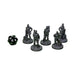 Dock Workers (Set of 5), Cyberpunk Warhammer Starfinder Sci Fi Miniature Mini 32mm