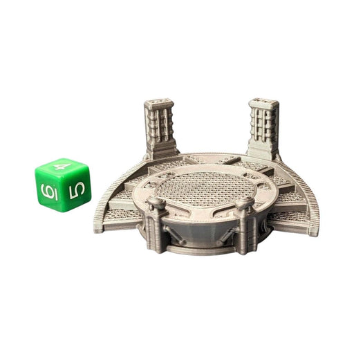 Cantina Round Stage, Cyberpunk Warhammer Starfinder Sci Fi Scatter Terrain Mini
