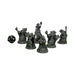 Mind Flayer Illithids (Set of 6), PLA Dungeons and Dragons DnD Miniatures D&D Mini 32mm Lot