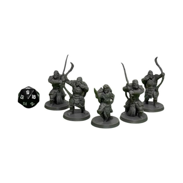 Hobgoblins (Set of 5), PLA Dungeons and Dragons DnD Miniatures D&D Mini 32mm Lot