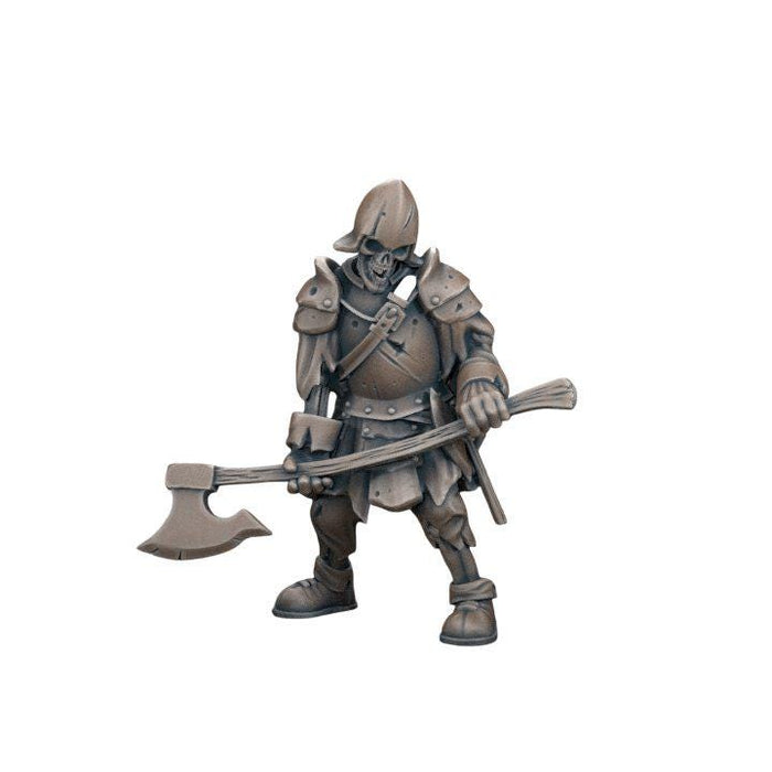 Skeleton Warrior, 12k Resin Dungeons and Dragons DnD Miniatures D&D Mini 32mm Lot