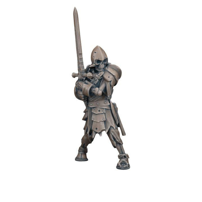 Skeleton Warrior, 12k Resin Dungeons and Dragons DnD Miniatures D&D Mini 32mm Lot