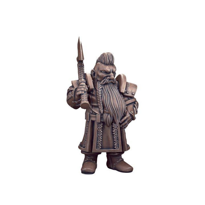 Dwarf Male, 12k Resin Dungeons and Dragons DnD Miniatures D&D Mini 32mm Lot